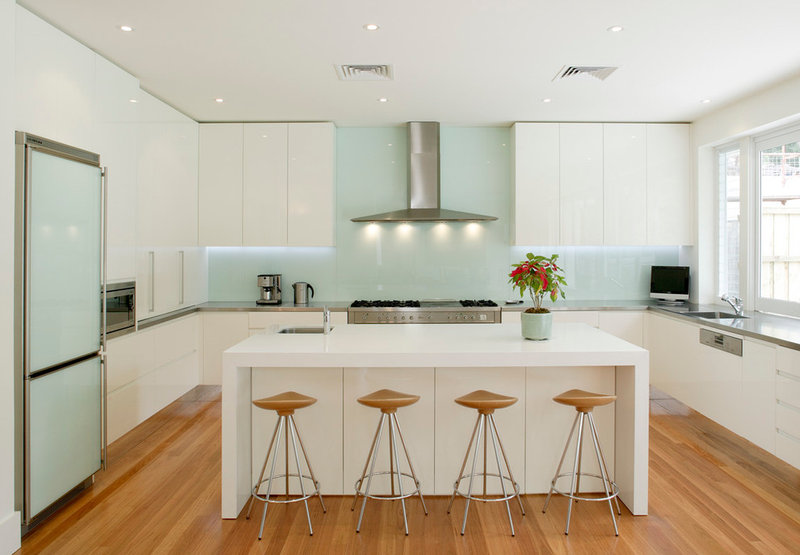 Contemporary Kitchen by Andrew Dee @ Wonderful Kitchens" Willoughby"