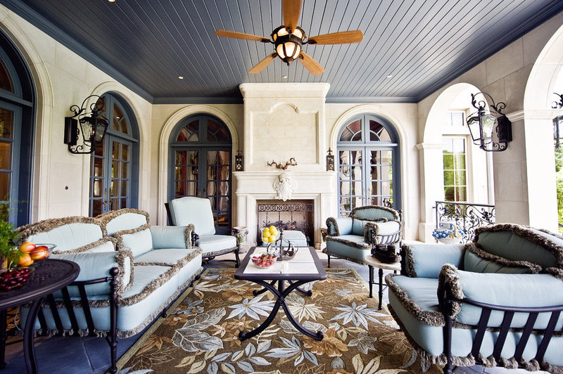 Traditional Porch by Fusch Architects, Inc.