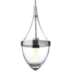 Teardrop LED Crystal Chandeliers - modern - ceiling lighting ...