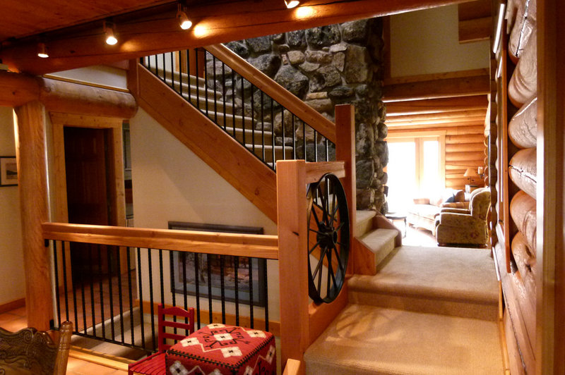 Traditional Staircase by Nicholas Modroo Designs LLC