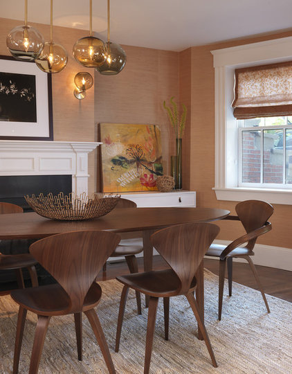 modern dining room by Rachel Reider Interiors