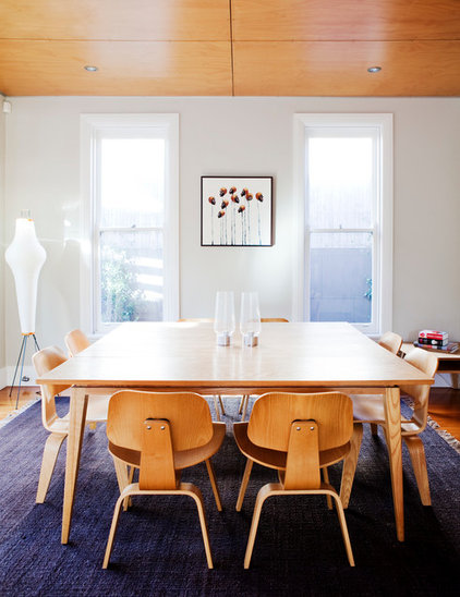 Midcentury Dining Room by Alwill Interiors