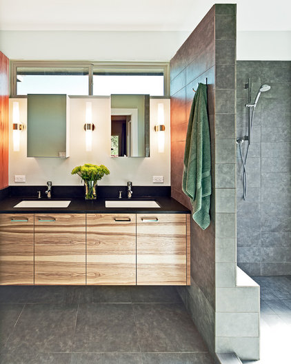 Contemporary Bathroom by Jennifer Ott Design