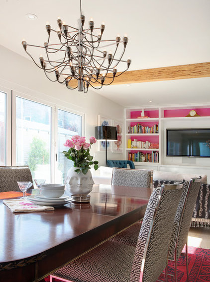 contemporary dining room by Jeri Koegel Photography