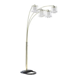 ORE International 4 Light Arch Floor Lamp With