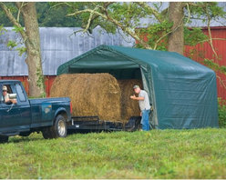 20 x 8 AGRI - Hay Storage Peak Frame Shelter - 71534 - Shop for Sheds 