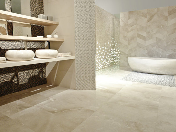 Contemporary Bathroom by Porcelanosa USA