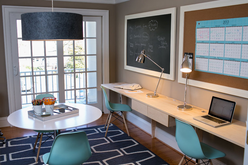 Contemporary Home Office by Residents Understood