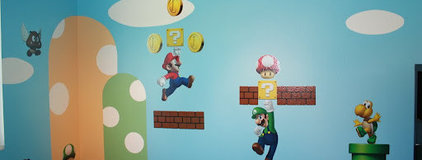 Super Mario Mural