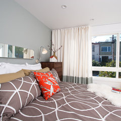 modern bedroom by Regan Baker Design