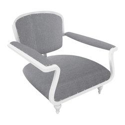 Consigned Outdoor Paris Armchair - The Paris armchair makes a charming