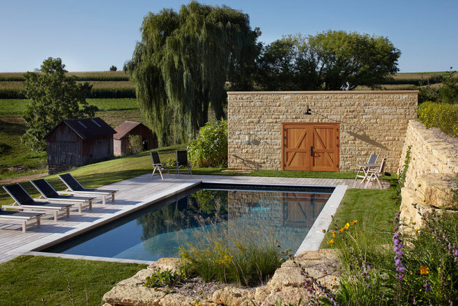 farmhouse pool by Northworks Architects and Planners
