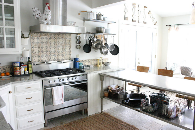 eclectic kitchen by Rebekah Zaveloff | KitchenLab