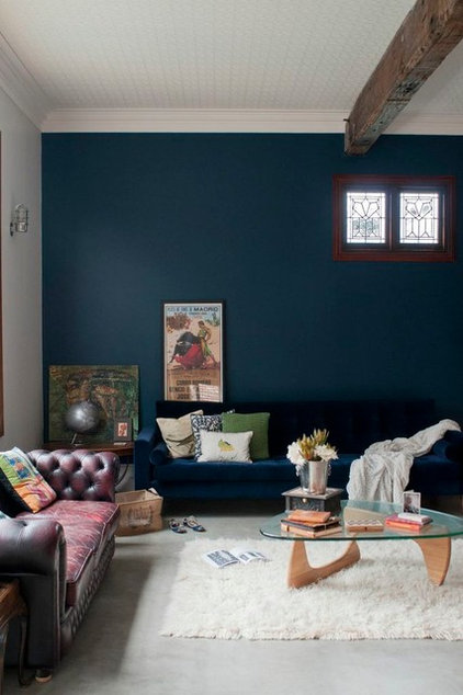 Eclectic Living Room by Etica Studio