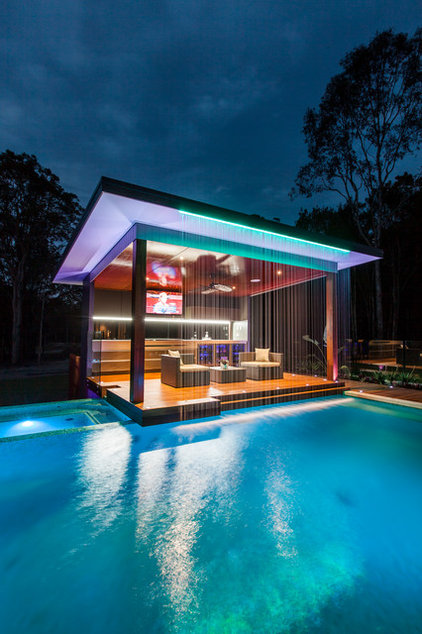 Contemporary Pool by Interiors By Darren James