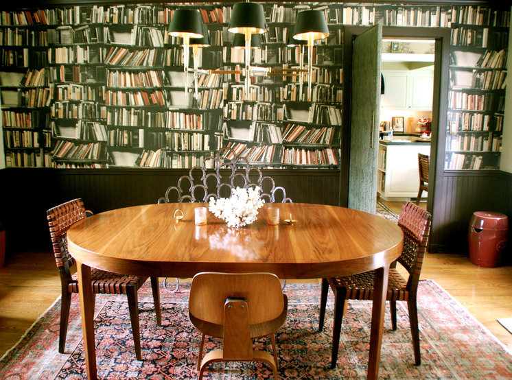 Eclectic Dining Room by Lisa Borgnes Giramonti