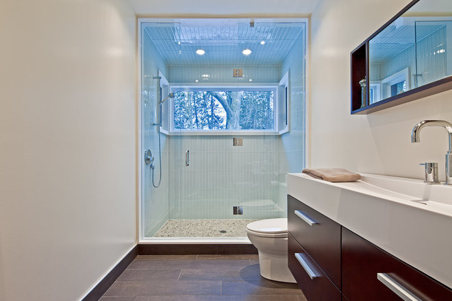 Rustic Bathroom by Peter A. Sellar - Architectural Photographer