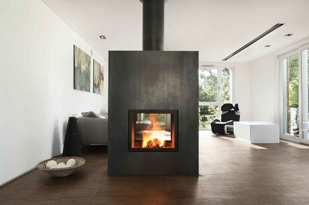 Feurige Raumteiler: Tipps zu Tunnelkamin und Panoramakamin
