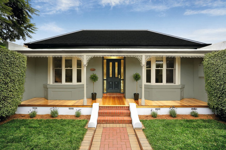 Traditional Exterior by Haymes Paint