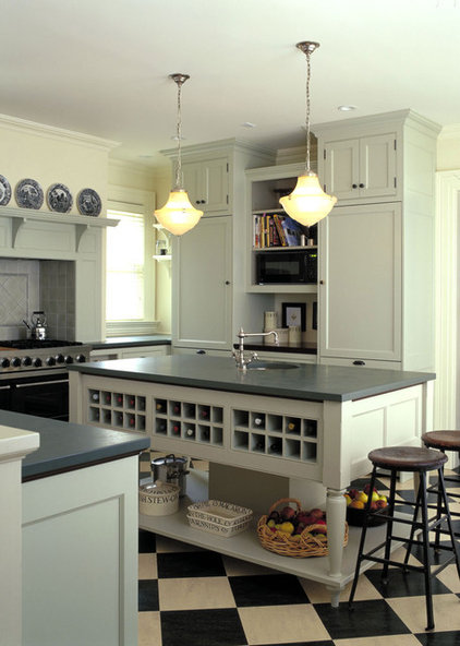 Traditional Kitchen by Kenzer Furniture