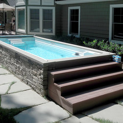 exercise swim pool above ground