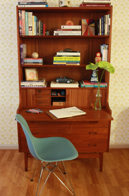 eclectic home office Oakland Home Office Nook