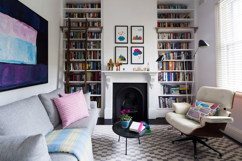 Eclectic Living Room by Horton & Co. Designers