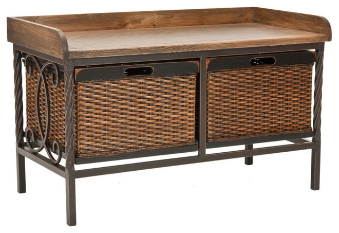 hayneedle heritage court storage bench $ 659 99 bench