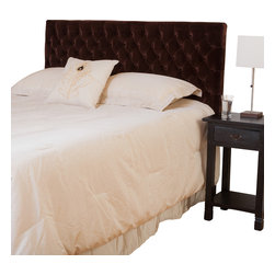 Great Deal Furniture - Ludington Queen/Full Headboard, Chocolate Brown