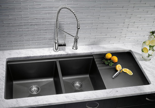 Kitchen Sinks: Granite Composite Offers Superior Durability