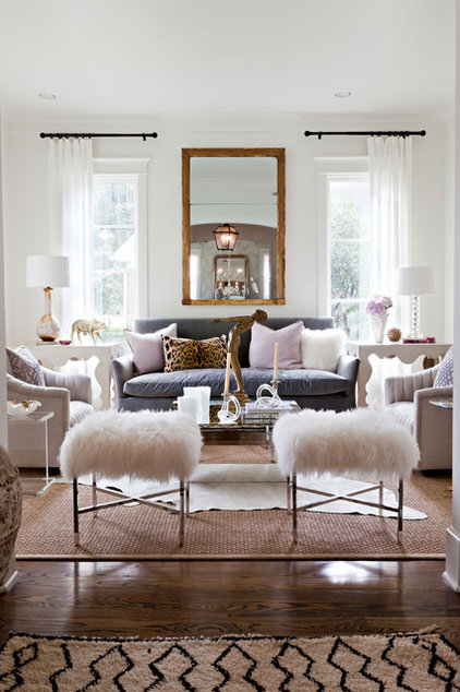contemporary living room by Sally Wheat Interiors