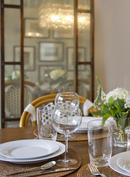 traditional dining room by Schranghamer Design Group