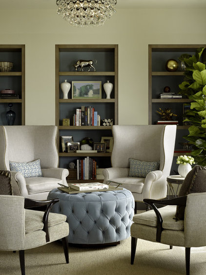 Contemporary Family Room by Jeffers Design Group