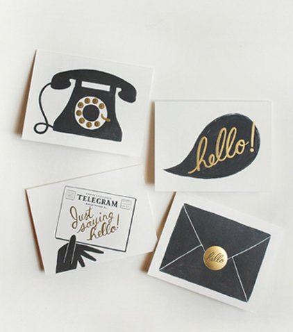 eclectic desk accessories by Rifle Paper Co.