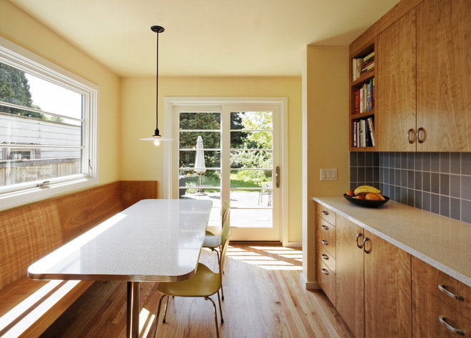 transitional kitchen by Howells Architecture + Design, LLC