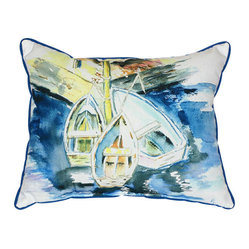 row boat products on houzz three row boats pillow large