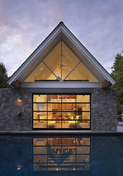 Contemporary Exterior by Randall Mars Architects