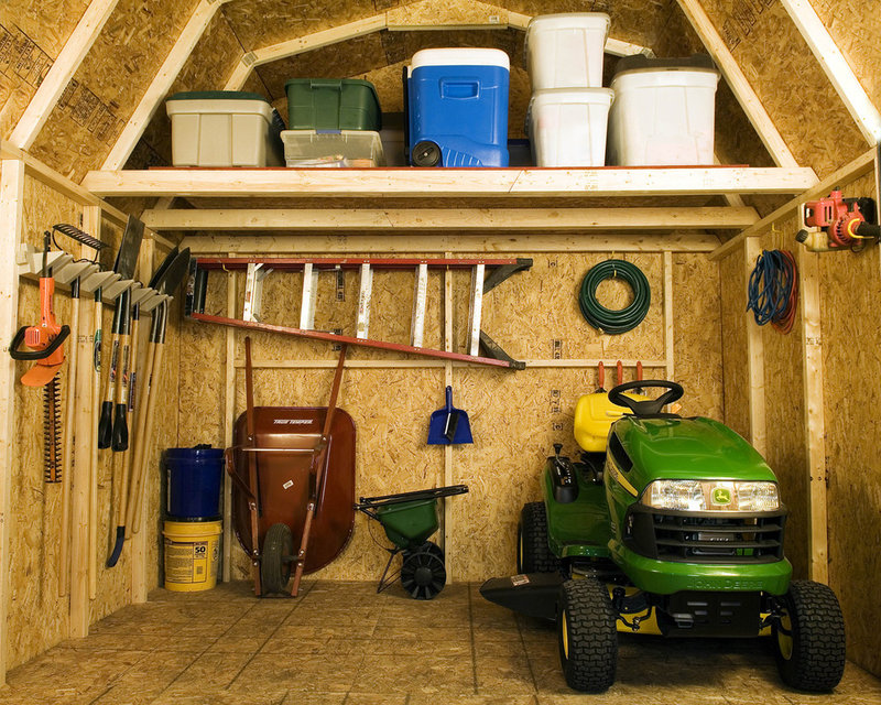 Traditional Garage And Shed by Backyard Buildings
