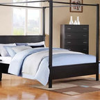 ... Metal Canopy Bed | west elm - Contemporary - Canopy Beds - by West Elm