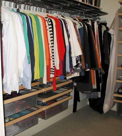 contemporary closet by All Things Home Organizing™ by Gayle Grace