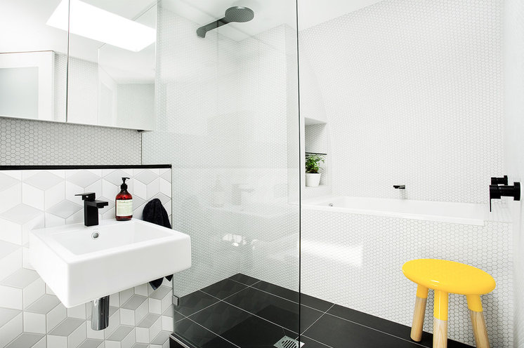 Scandinavian Bathroom by Touch Interiors