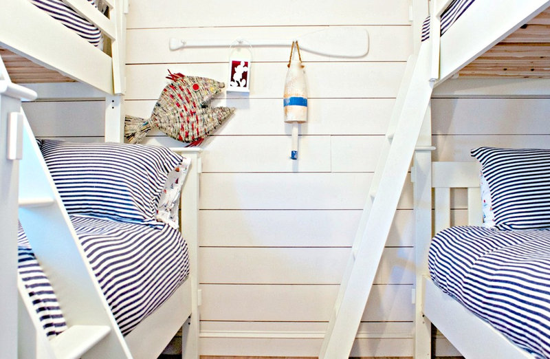 beach style bedroom by Mina Brinkey