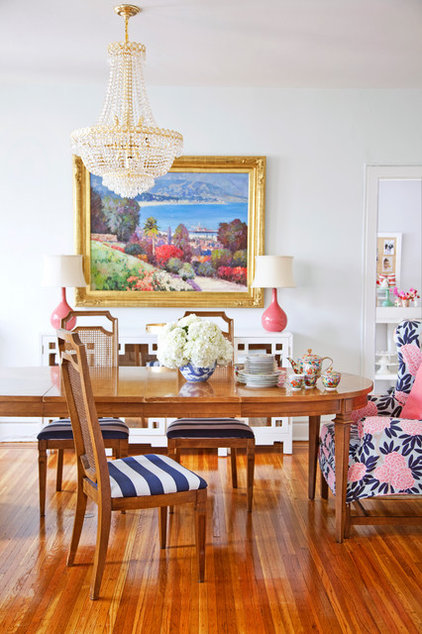 eclectic dining room by Caitlin Wilson