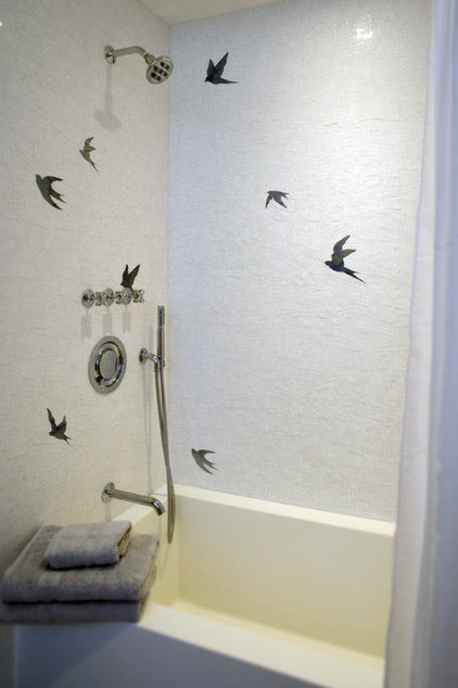 contemporary bathroom by New Ravenna Mosaics