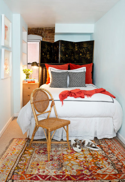 Eclectic Bedroom by J+G Deisgn LLC