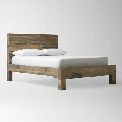modern beds by West Elm
