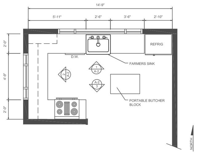 floor plan by lisa gutow design