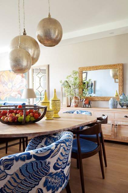 Eclectic Dining Room by AS you see it