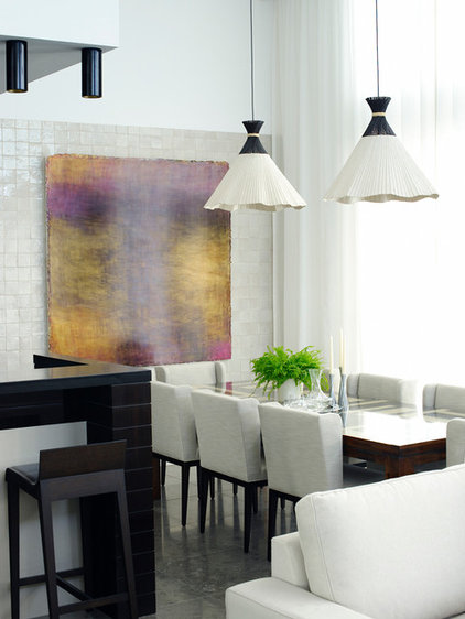 Contemporary Dining Room by D'Cruz Design Group Sydney Interior Designers