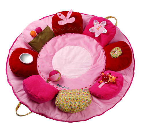 Lilliputiens Rose Playmat - This flower-shaped playmat offers a ...